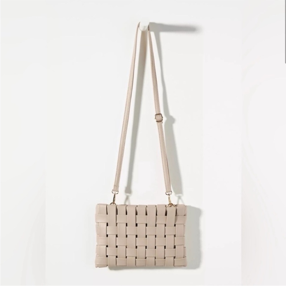 Anthropologie Lindy Woven Clutch